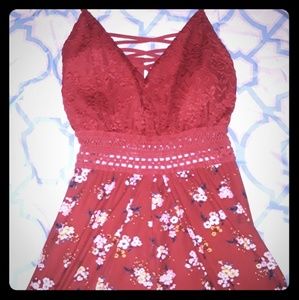 A shorts dress outfit